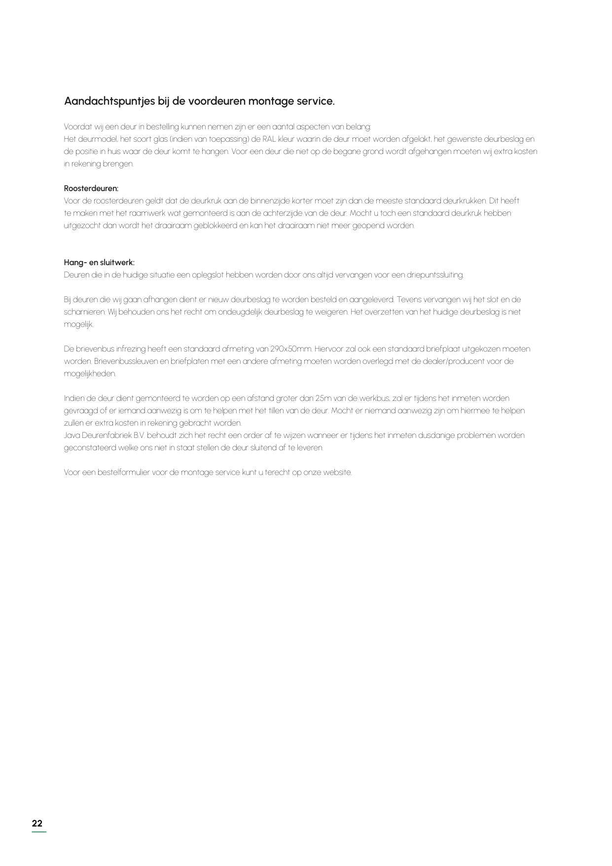 Prijslijst pagina 22